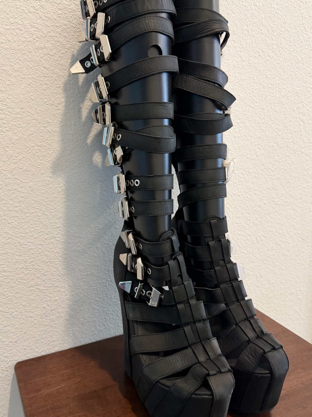 Jeffrey Campbell Knee-High Boots - Picture 7 of 9